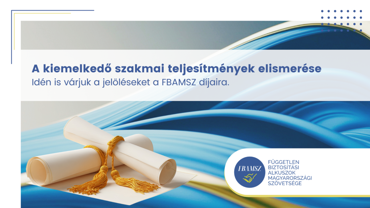 FBAMSZ szakmai díjak 2026