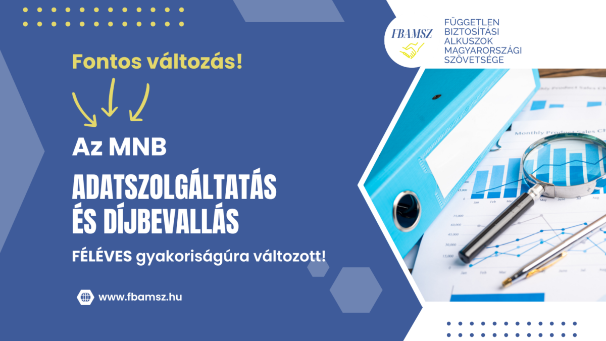MNB adatszolgáltatás változás