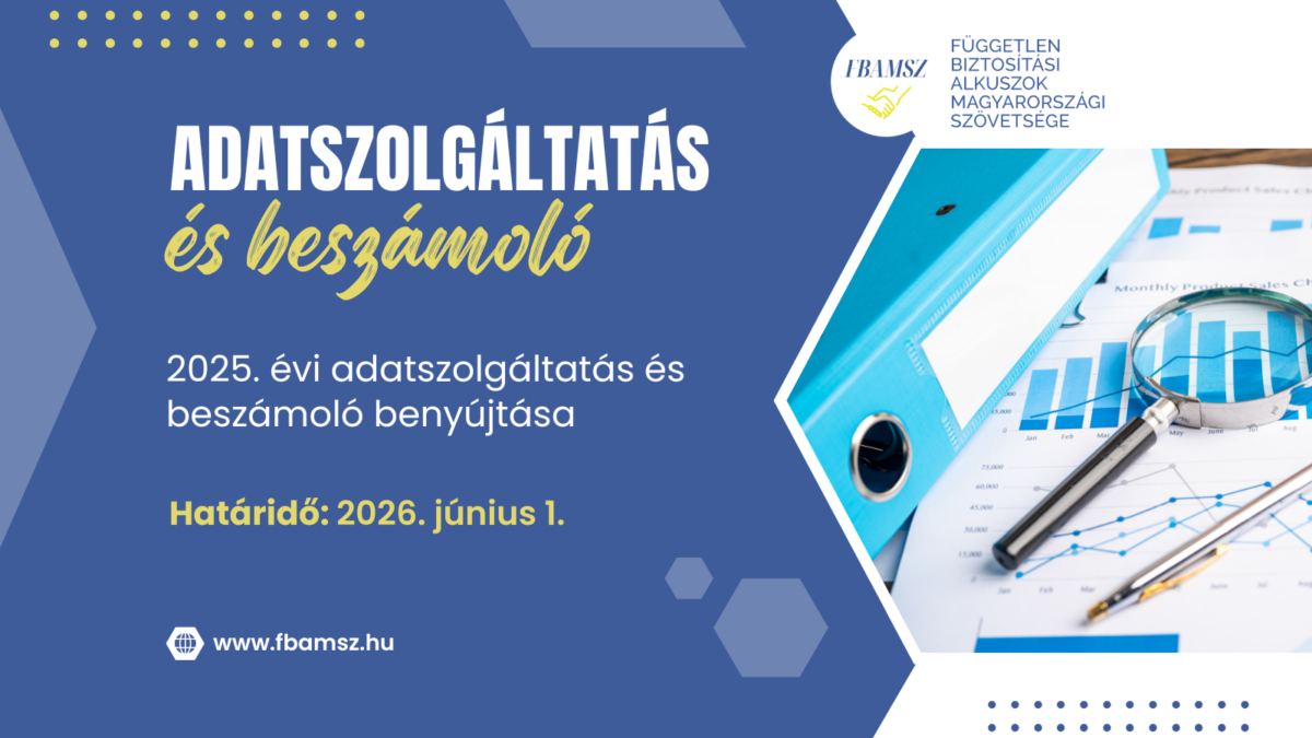 2025 évi adatszolgáltatás és beszámoló